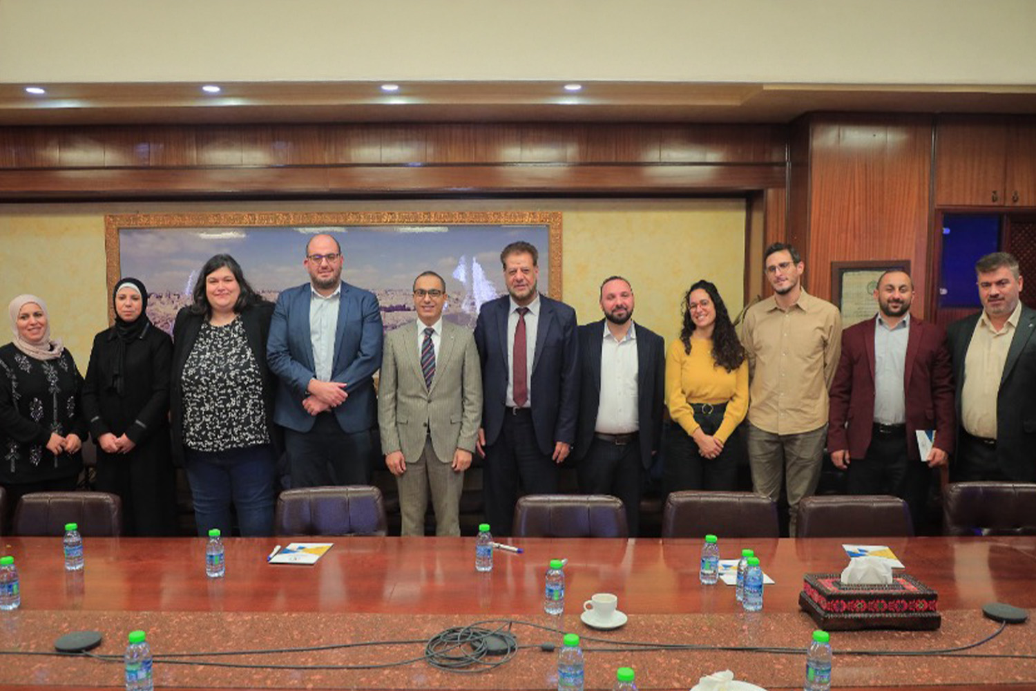 Photos cérémonie officielle à l’université an najah 3
